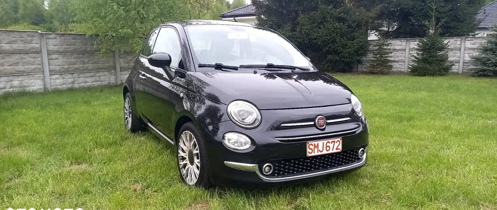 Fiat 500 cena 35900 przebieg: 103000, rok produkcji 2016 z Sieraków małe 562